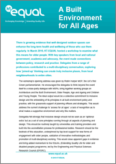 this link opens a PDF document on built enviroment in a new window